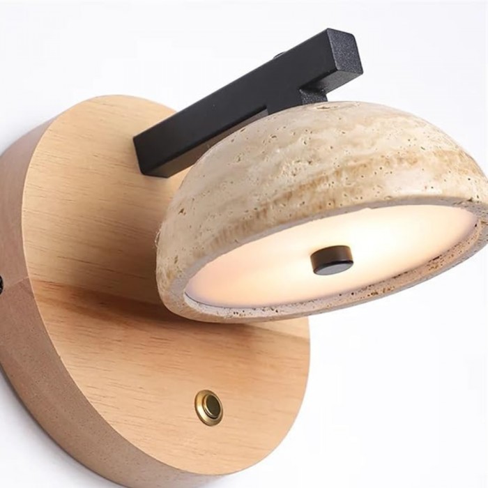 The Travertine Charming Wall Light HL3412