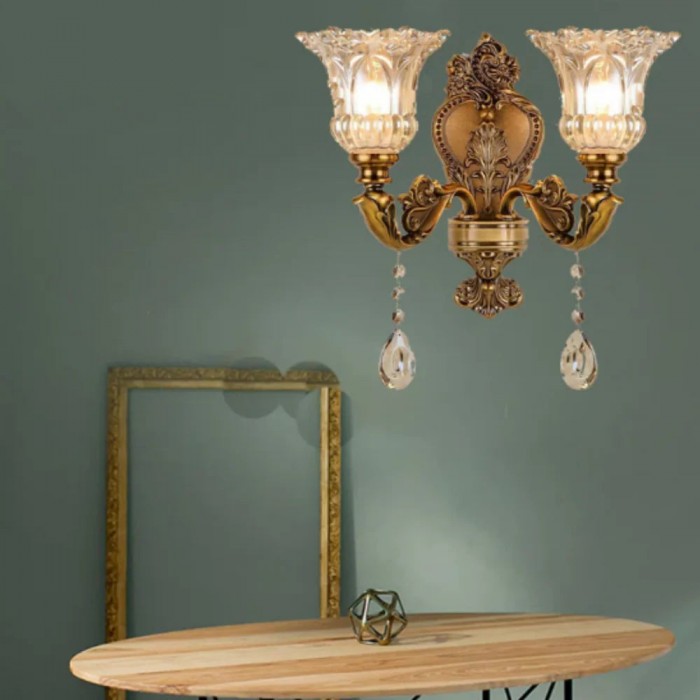 The Vintage Felicia Dual-Wall Lamp HL3338