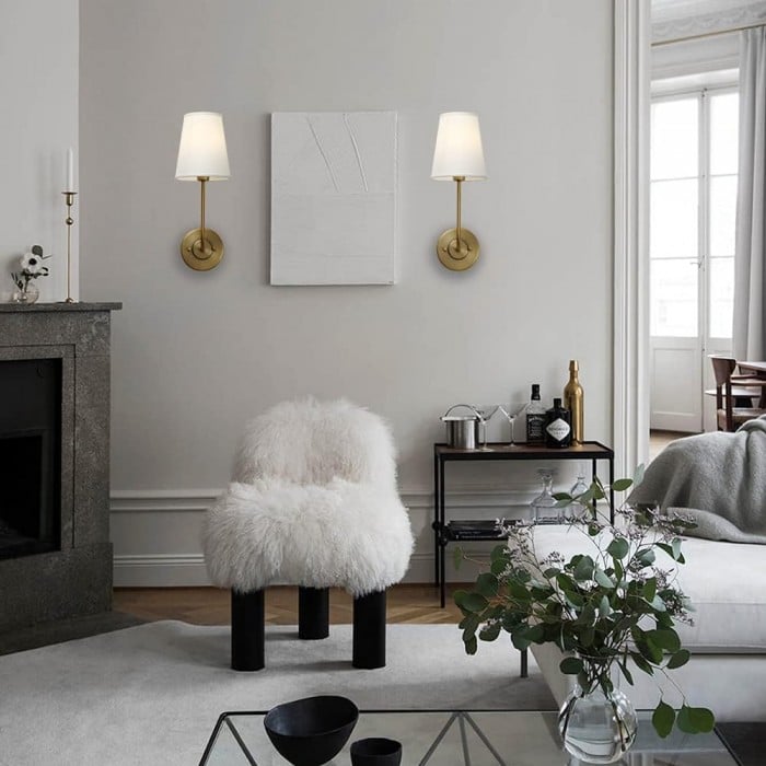 The Woven Metal Wall Light HL3342