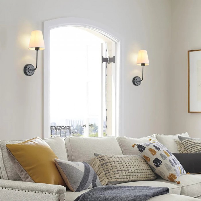 The Woven Metal Wall Light HL3342