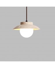 Travertine LED Stone Pendant Light HL3489