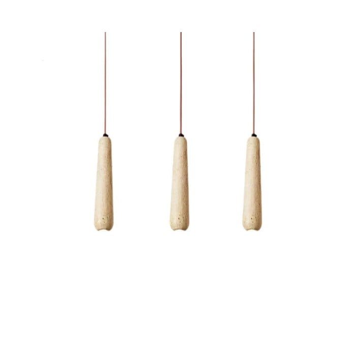 Travertine Tube Pendant Light HL3475
