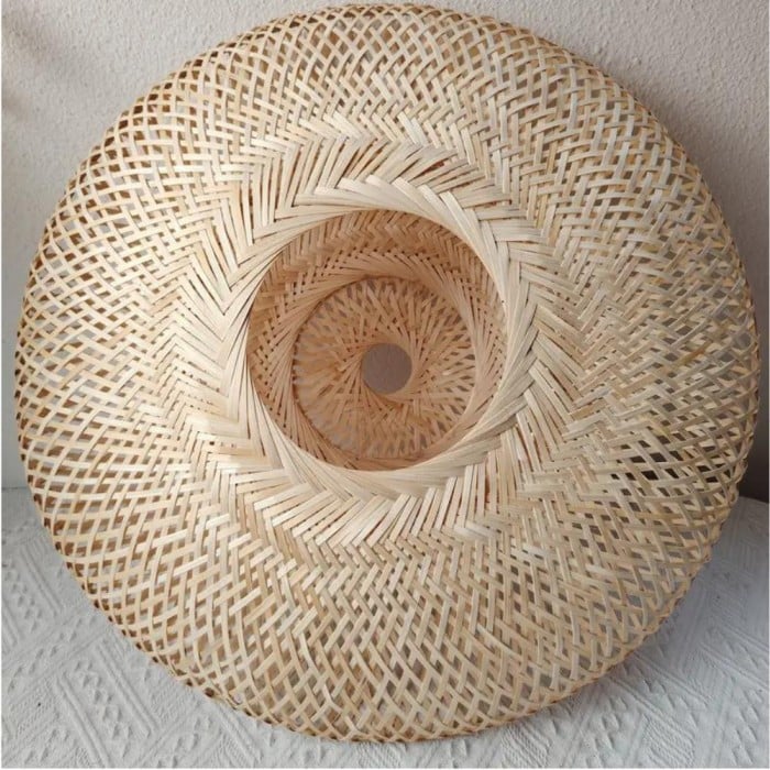 Treasure of the Dawn Bamboo Rattan Pendant Light HL3452
