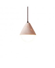 Yellow Travertine Cream Pendant Light HL3449