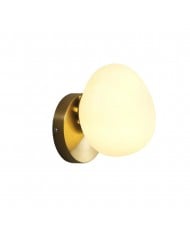 Nowoczesna, minimalistyczna lampa ścienna LED w stylu nordyckim, okrągła, aluminiowa, HL3320
