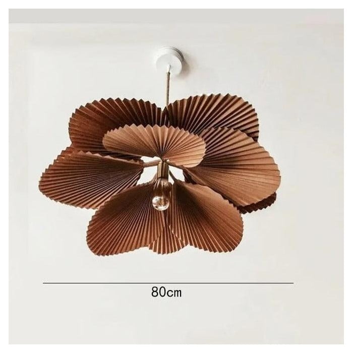 Art Deco-hänglampa med blommotiv HL3432