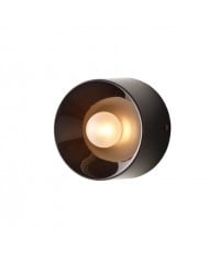 Edge Minimalist Metal Oval IP65 WaterProof Outdoor Wall Light HL3428