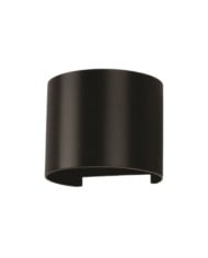 Moderne metalen wandlamp met melkachtige gloed HL3344
