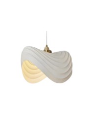 Hanglamp HL3383 van natuurlijk rotan met Japanse uitstraling