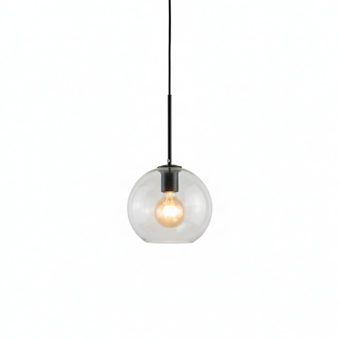 Solara Nordic bolvormige glazen hanglamp HL3496