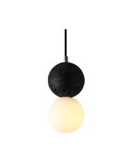 Wabi Sabi Style Travertine Stone Pendant Light HL3487
