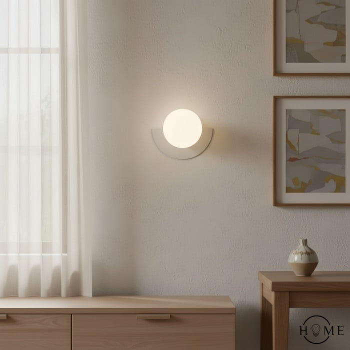 Macaron Färgglad Orb Vägglampa HL305