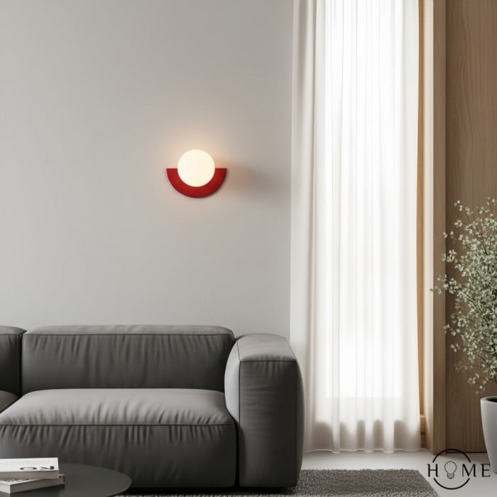 Macaron Färgglad Orb Vägglampa HL305