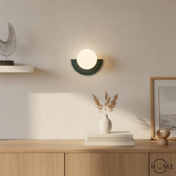 Macaron Färgglad Orb Vägglampa HL305