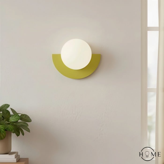 Macaron Färgglad Orb Vägglampa HL305