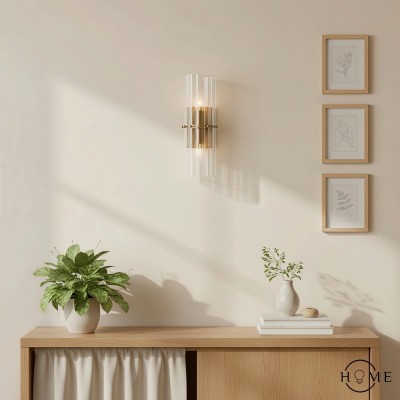 Monica Modern Lyxig Kristallvägglampa HL1036