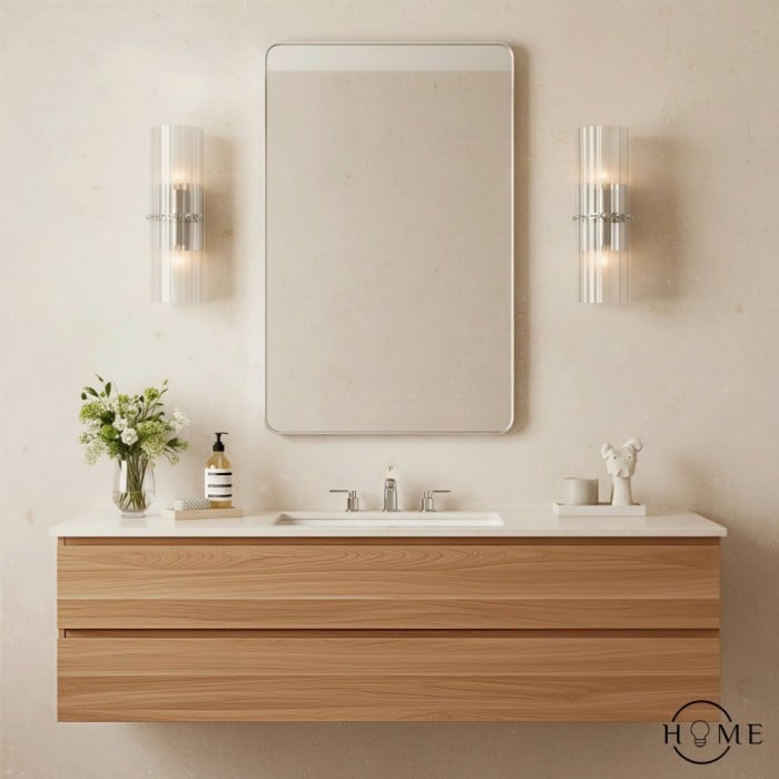 Applique da parete moderna di lusso in cristallo Monica HL1036