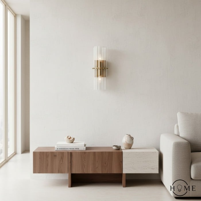 Applique da parete moderna di lusso in cristallo Monica HL1036