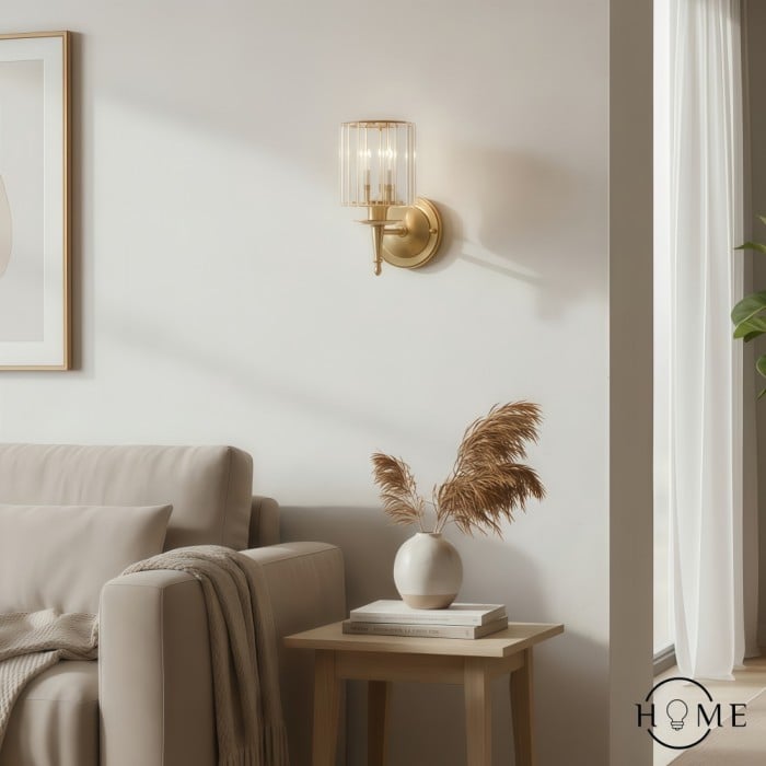 Vintage Luxury Crystal Wall Lamp HL1405