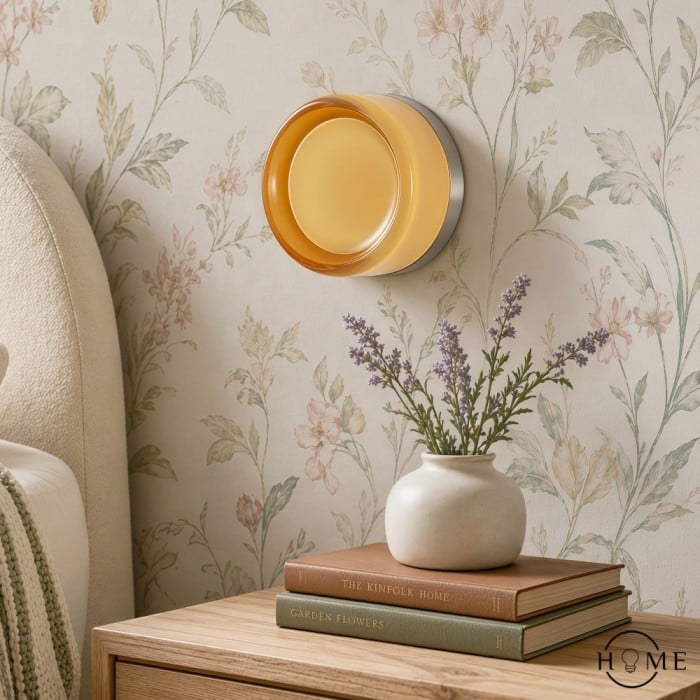 Minimalist Round Dimple Wall Lamp HL297