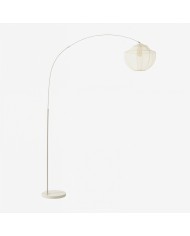 TF Angelique Stijl Vloerlamp - Handgemaakte Glazen Kap met Warme Sfeer HL2115