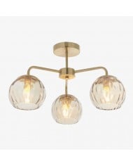 Suspension Lirra Creative Macaron - Lampe en fer de style scandinave pour chambre à coucher et chambre d'enfant HL1947