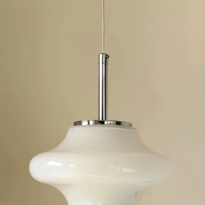 Mallew Honeycomb Layered Pendant Light - Modern Design Glass Hanging Lamp for Dining Room and Bedroom HL3570