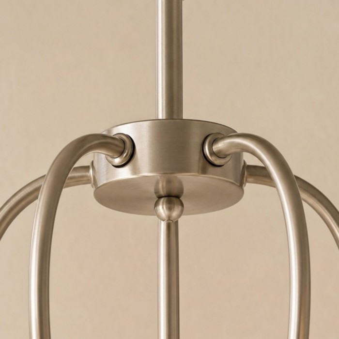 Micahell Modern Shell Pendant Light - Sculptural Multi-Head Chandelier for Living Room HL3532