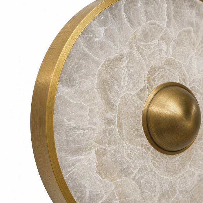 Shellure Nordic Shell Wall Lamp - Elegant Patterned Light for Living Room HL3559