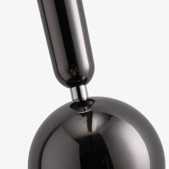 Veridia Modern Adjustable Slim Pendant Light - Metal Acrylic Hanging Lamp for Bedroom and Hallway HL3541