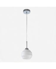 Mallew Honeycomb Layered Pendant Light - Modern Design Glass Hanging Lamp for Dining Room and Bedroom HL3570