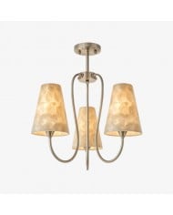 Micahell Capiz Shell Branch Chandelier - Sculptural Coastal Lighting for Modern Interiors HL3550