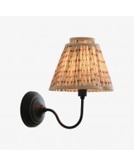 Beamira Mica Square Wall Lamp - Glass Shade Shell Decorative Wall Light for Hallway HL3539