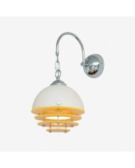 Nacrelith Capiz schelp wandlamp met gelaagde textuur - Moderne wandlamp voor de woonkamer HL3548