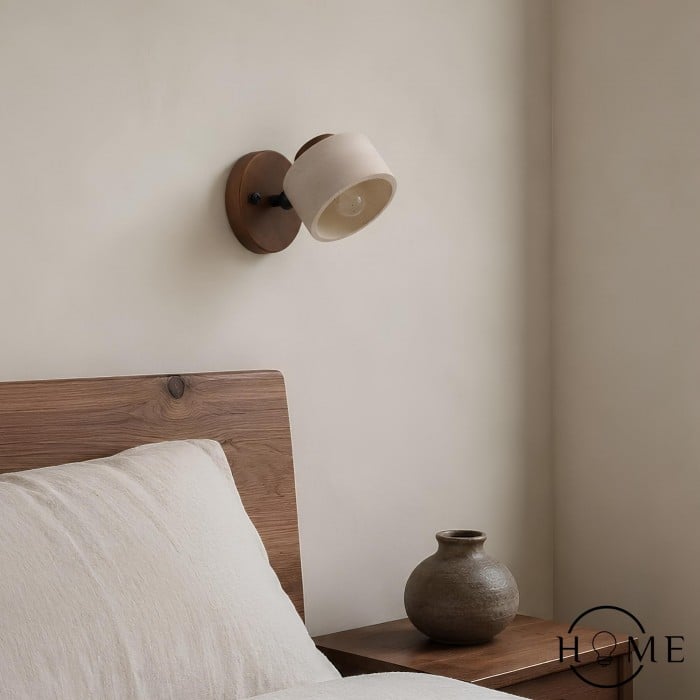 Studie Lezen Minimalistische Travertijn Stenen Wandlamp HL1269