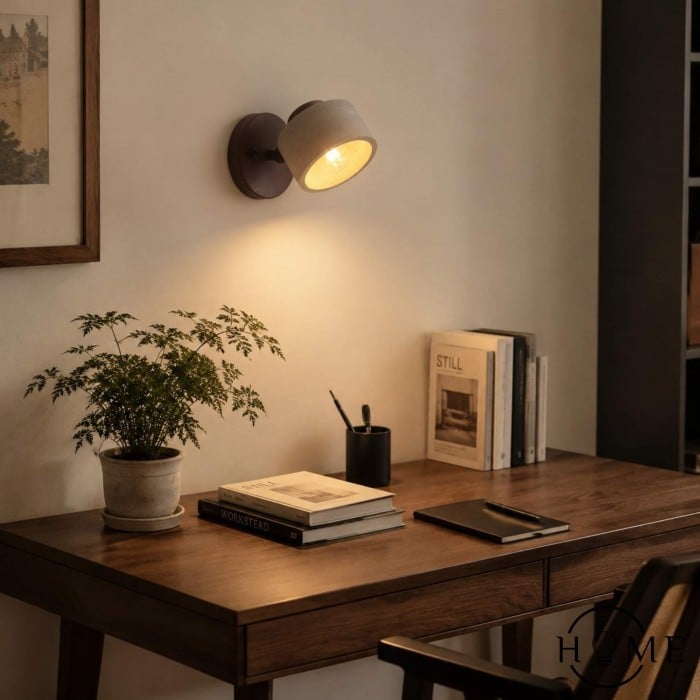 Studie Lezen Minimalistische Travertijn Stenen Wandlamp HL1269