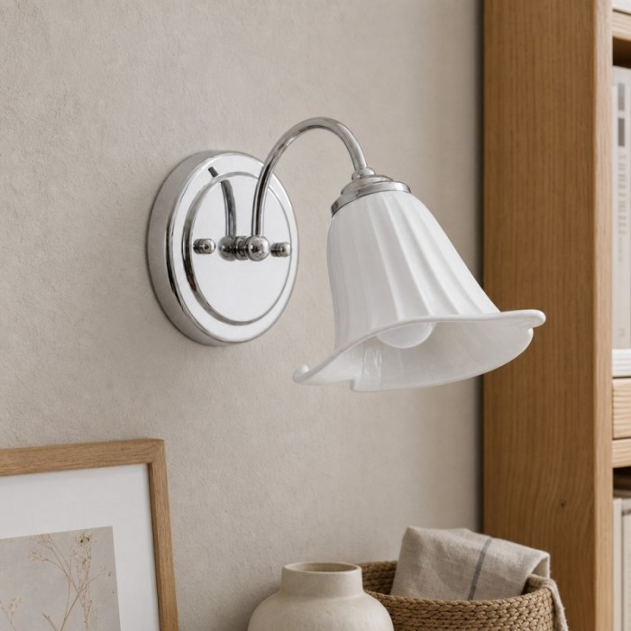 Celvane Elegante Calla-Lilie Wandleuchte – Französische minimalistische Schlafzimmer- und Wohnzimmerbeleuchtung HL3603