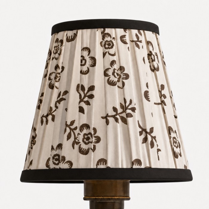 Cottaloy Vintage Wandleuchte mit gebogenem Arm aus Stoff für Wohn- oder Schlafzimmer HL3579