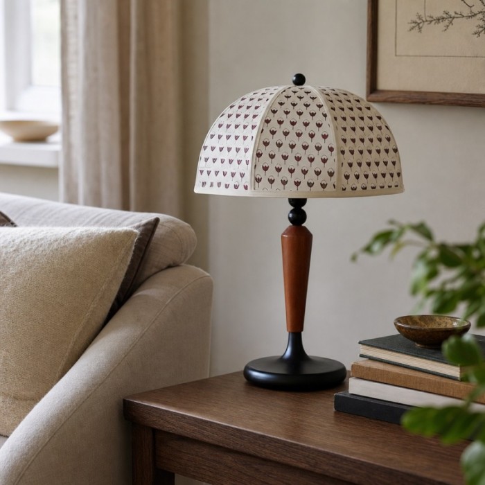 Fennary Tischleuchte im französischen Vintage-Stil – Elegantes, klassisches Design für Schlaf- und Wohnzimmer HL3596