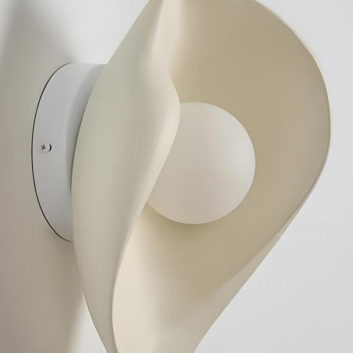 Goviena Moderne, kokonförmige Wandleuchte – Minimalistische dekorative Wandleuchte für Schlafzimmer und Flur HL3584