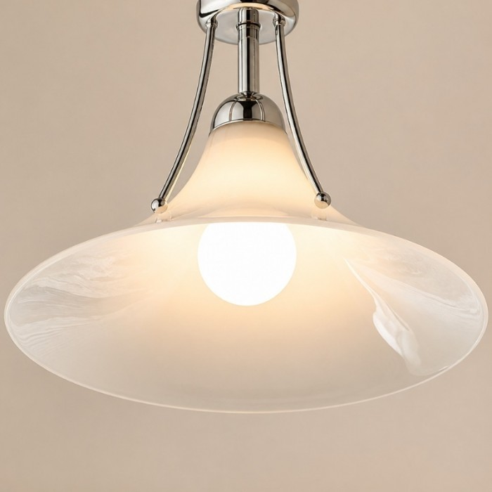 Lámpara de techo Kallera Magnolia - Pantalla con diseño degradado para dormitorio y pasillo HL3599