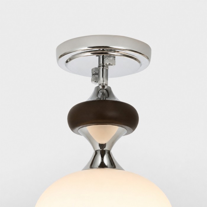Lámpara de techo Valesey de estilo moderno de mediados de siglo - Diseño vintage para recibidor o cocina HL3605