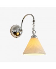 Lámpara de pared de cristal con diseño de nudo de lazo Billa - Diseño artístico vintage para dormitorio o pasillo HL3598