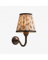 Lámpara de pared de cerámica plisada Cumoris - Luminaria minimalista francesa para pasillo o dormitorio HL3594