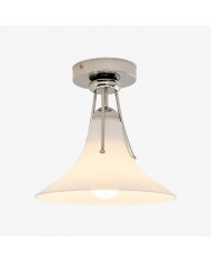 Cienax Mid-Century Blumen-Keramik-Decken- und Pendelleuchte - Geeignet für Küche und Wohnzimmer HL3577