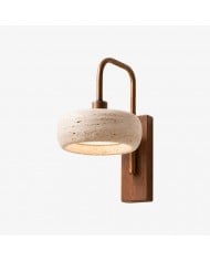 Goviena Moderne, kokonförmige Wandleuchte – Minimalistische dekorative Wandleuchte für Schlafzimmer und Flur HL3584