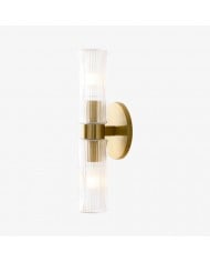 Brivana Sconce Wandlamp - Moderne verlichting van messing voor slaapkamer en gang HL1620