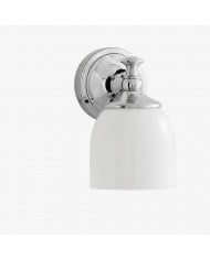 Aplique de pared Kalvora con pantalla de tela: elegante iluminación de acento para dormitorio y pasillo HL1424
