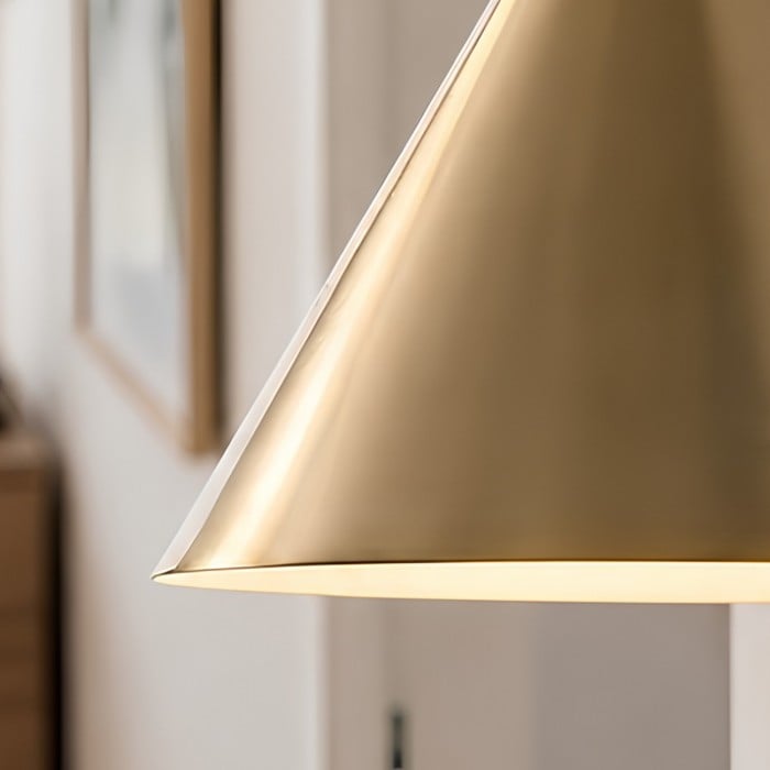 Brivana Sconce Wandlamp - Moderne verlichting van messing voor slaapkamer en gang HL1620