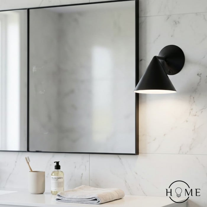 Brivana Sconce Wandlamp - Moderne verlichting van messing voor slaapkamer en gang HL1620